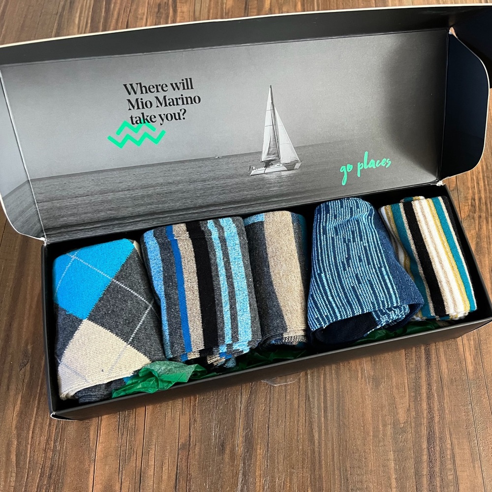 NEW/NEVER WORN Men’s Mio Marino Dress Socks 🧦